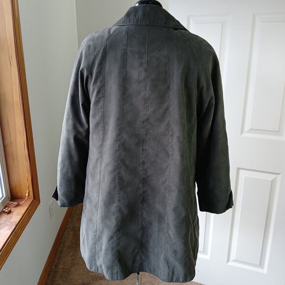 Fleet Street Flared Overcoat sz 6 removable liner hidden buttons vintage jacket - Picture 3 of 16